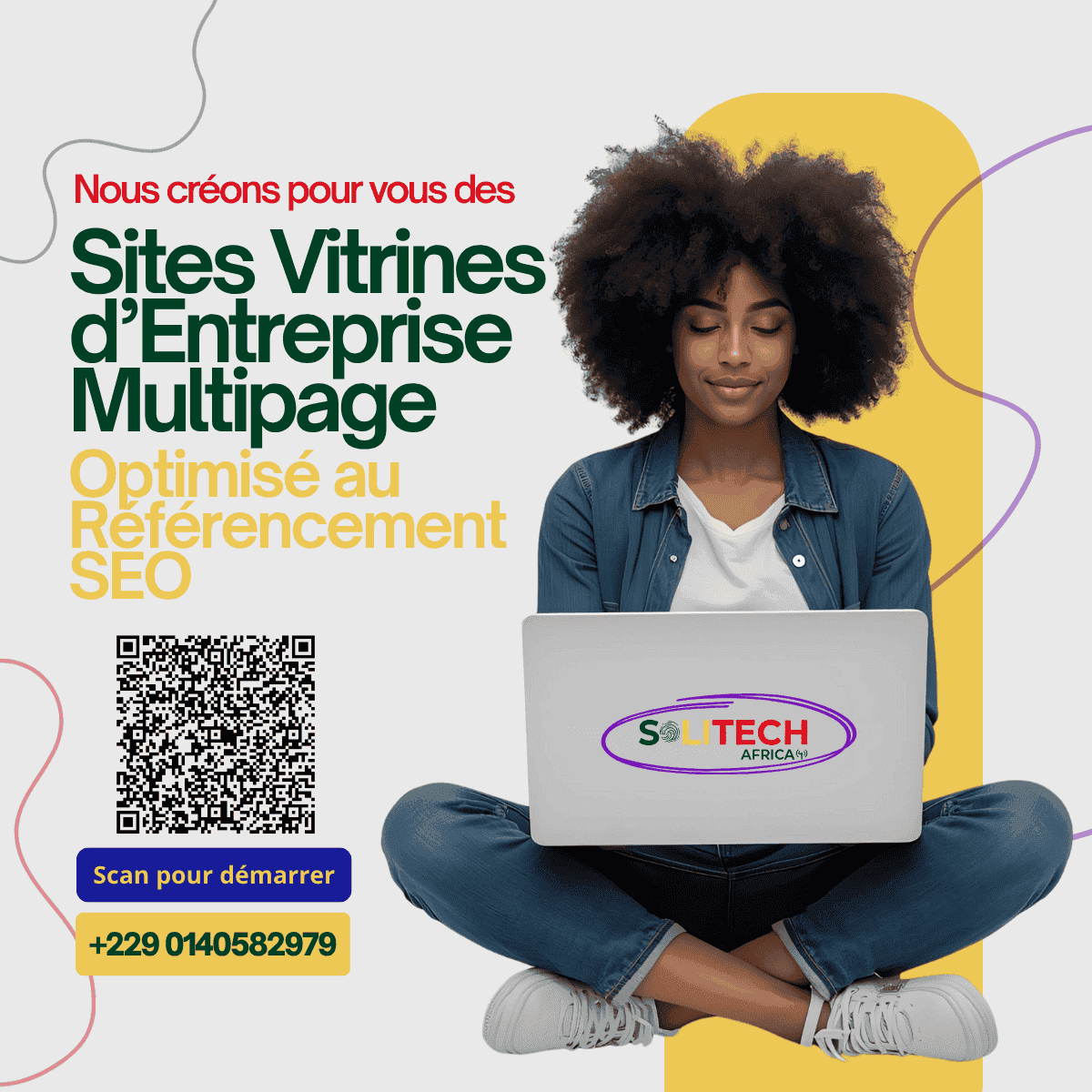 Affiche Site Vitrine Multi Pages